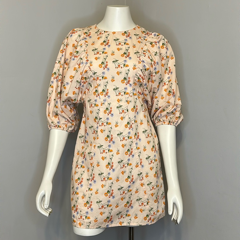 ASOS Peach Floral Dress